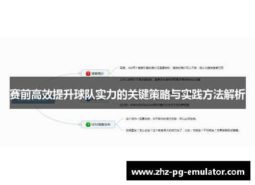 赛前高效提升球队实力的关键策略与实践方法解析 赛前高效提升球队实力的关键策略与实践方法解析